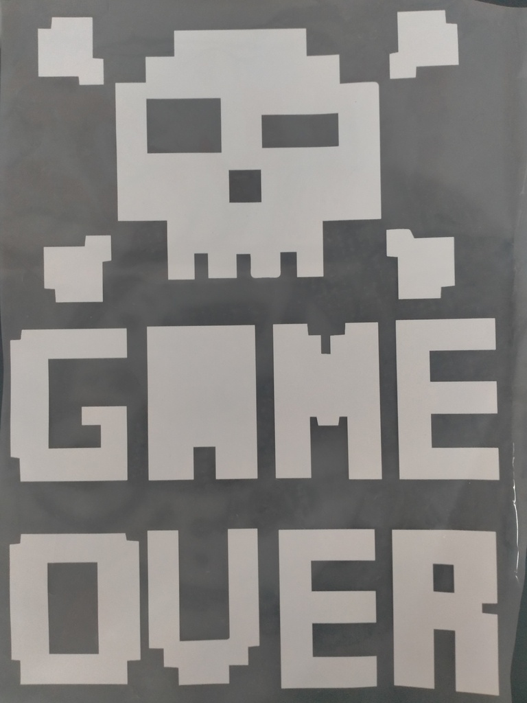 Game Over print