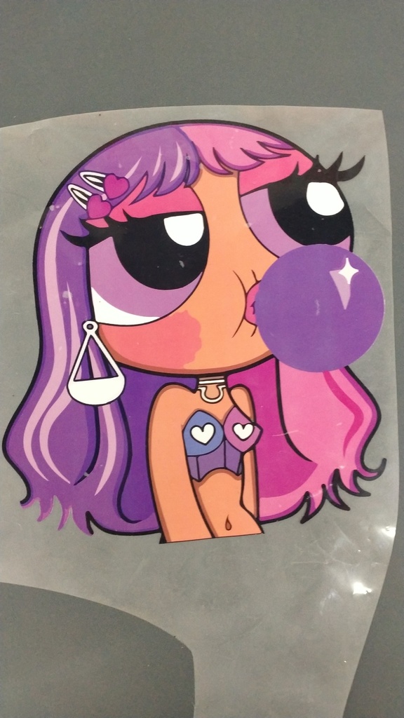 Powerpuff girl print