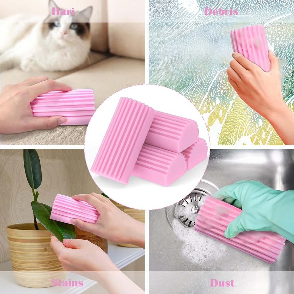 اسفنجة تنظيف وازالة البقع والغبار للمواعين والاسطح