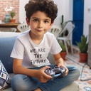 We Are The Future تيشيرت اطفال قطن باللون الابيض