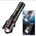 كشاف طوارئ ب 3 اوضاع اضاءة مختلفة مع شاشة ليد رقمية  _ بيو اس بي للشحن