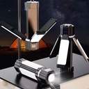 كشاف تخييم محمول بمصدر ضوء امامي وجانبي للتخييم والسفر