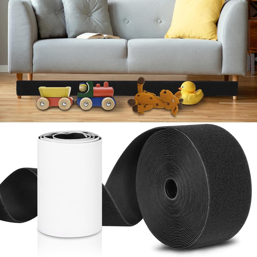 شريط حاجز مع سكوتش لاصق لمنع دخول الالعاب تحت الاثاث - 2 متر