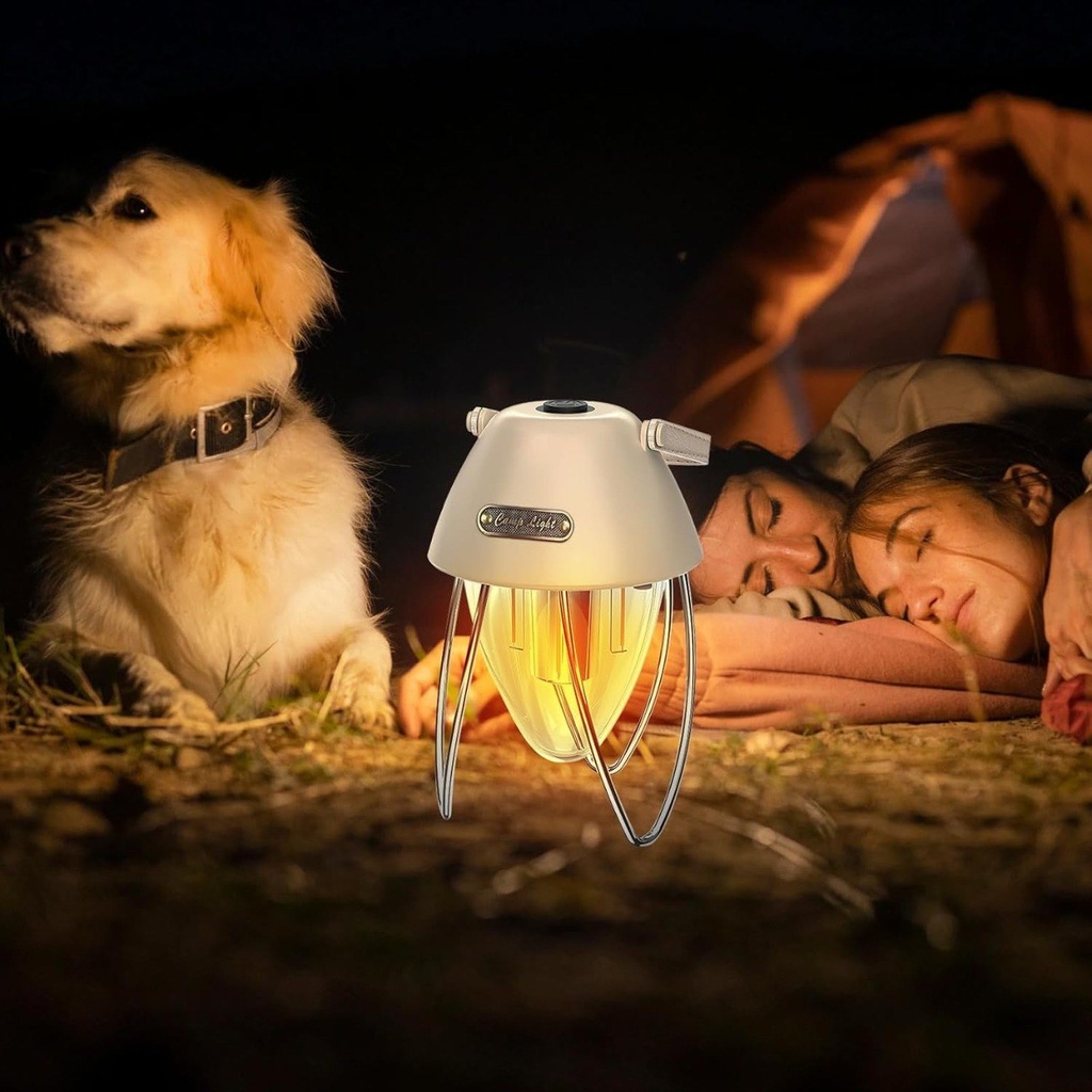 مصباح ليد ب3 اوضاع اضاءه مع يد للتعليق قابل لاعاده الشحن