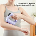 جهاز مساج لتخفيف الألم وتحفيز الدورة الدموية مع 5 مستويات اهتزاز و 3 أوضاع تدليك