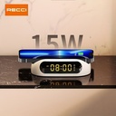شاحن موبايل مع شاشة ساعة رقمية بقوة 15 واط