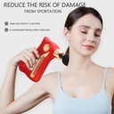 مسدس مساج للجسم ب 4 رؤوس مختلفة و 6 مستويات