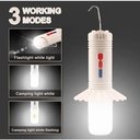 كشاف ومصباح شمسي للتخييم والرحلات والحدائق