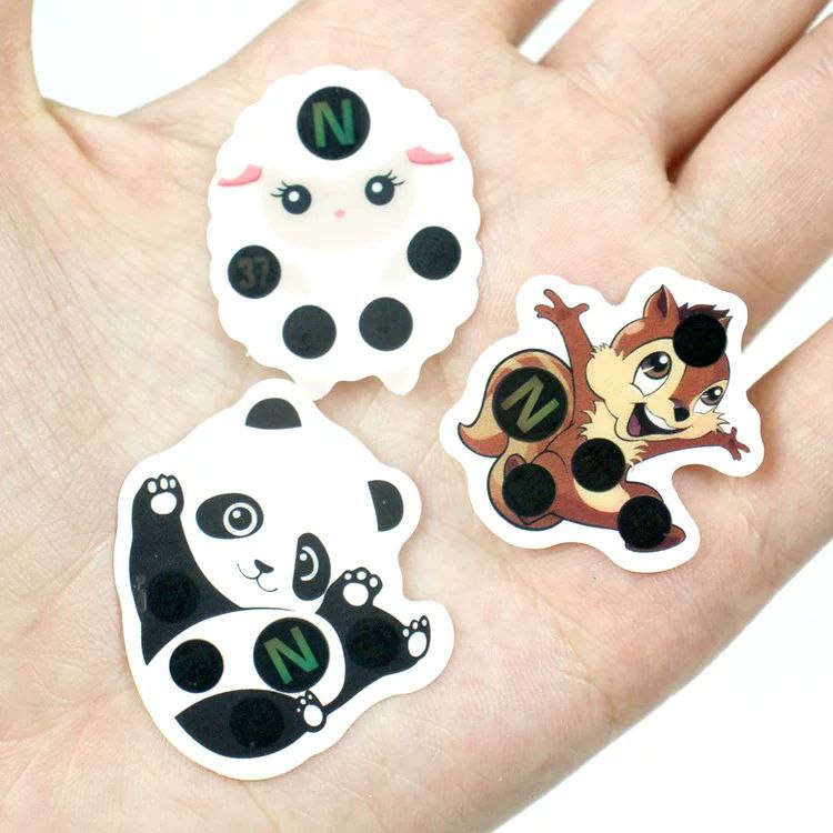 لاصقة ذكية لقياس درجة حرارة الاطفال 5 قطع