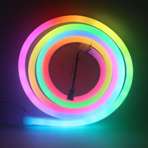 خرطوم اضاءه نيون 4 الوان مختلفة 5 متر