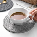 كوستر اكواب دائري بالوان مختلفة 11 سم