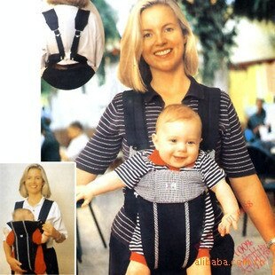 شيالة بيبي أماميه بحزام مريح للام والاب عملية وسهلة الحمل