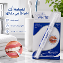 قلم تبييض الأسنان وإزالة الاصفرار الناتج عن الشاي والقهوة