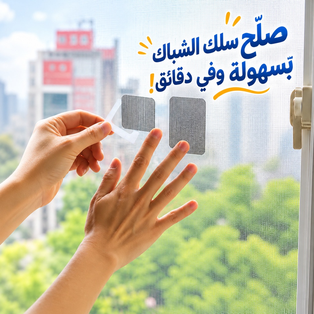 معالج انقطاع سلك الشبابيك لمنع دخول الحشرات - 9 قطع