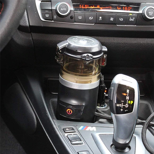 ماكينة اسبريسو للسيارة تعمل علي الولاعة لشرب القهوة في اي مكان