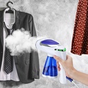 مكواة بخار محمولة ب 3 روؤس مختلفة ومفتاح للتحكم في درجة البخار بخزان مياه 1600 واط