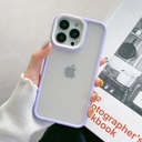 iPhone 13 Pro Protective Transparent back Case with Camera Protective Frame 