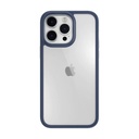 iPhone 13 Pro Max Transparent Plastic Case Colored Edges  