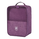 شنطة منظم للاحذية وتربروف كبيرة تحمل 3 ازواج بيد تعلق علي حقائب السفر لسهولة التحرك