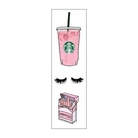 Pink Lovers Vinyl Sticker Pack Reusable &amp; Waterproof