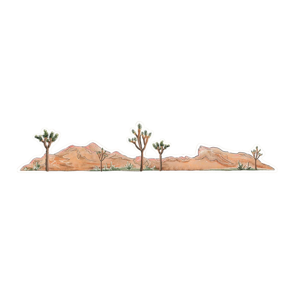 Elgon Mountain Vinyl Sticker Reusable &amp; Waterproof For Water Bottles