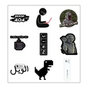 Ethical Hacker Vinyl Sticker Pack Reusable &amp; Waterproof