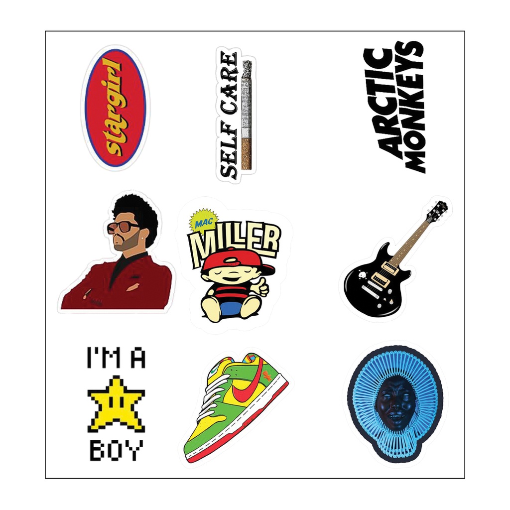 I’m A ⭐️ Boy Vinyl Sticker Pack Reusable &amp; Waterproof
