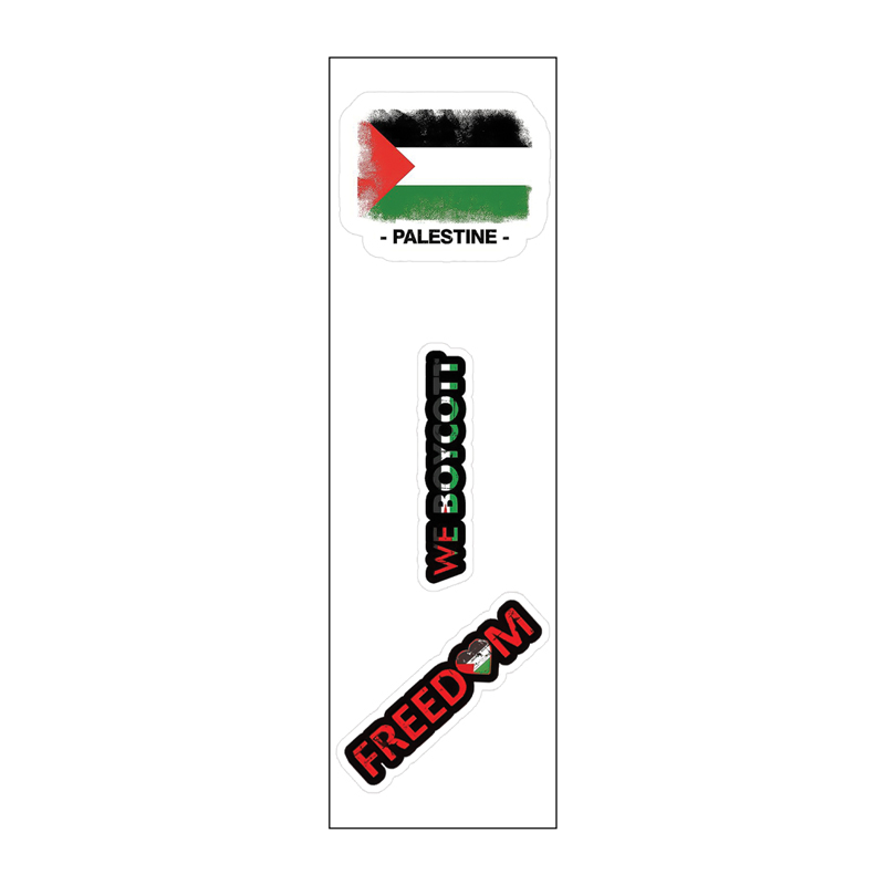 Freed❤️m Vinyl Sticker Pack Reusable &amp; Waterproof