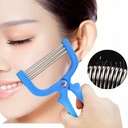أداة يدوية أمنة لإزالة شعر الوجه والجسم من الجذور بديلة للفتله عملية وسهلة الأستخدام