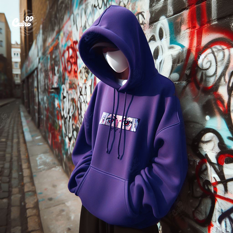 Yamato هودي اوفر سايز قطن