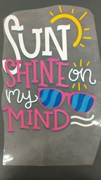[HH00016695] Sun Shine On My Mind print