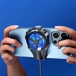 [HH00016888] مروحة سلكية بمشبك خلفي لتبريد الموبايل اثناء اللعب