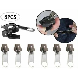 [HH00017152] طقم سوست 6 قطع ب 3 احجام مختلفة للجواكت والشنط