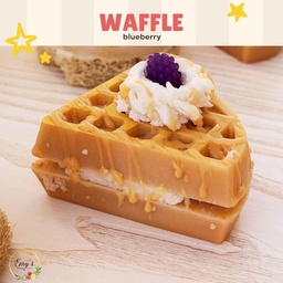 [HH00019023] صابونة علي شكل وافل بالتوت وزبدة الكاكاو _ 108 جرام