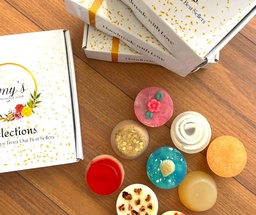 [HH00019025] بوكس صابون للوجه والجسم بروائح مختفلة - 9 قطع