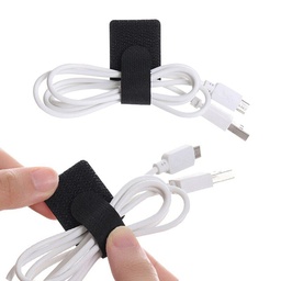 [HH00019205] عرض 10 سكوتش مجمع ومنظم للأسلاك والكابلات بلزق دبل فيس للتثبيت علي الحائط والمكتب