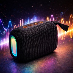 [HH00019309] سبيكر ميني لاسلكي مع إضاءة آر جي بي 1200 مللي أمبير