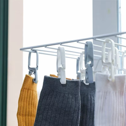 [HH00019319] طقم مشابك بلاستيك لنشر الغسيل _ 6 قطع