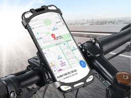[HH00002023] حامل موبايل للدراجات يدور 360 درجة ثابت وقوي