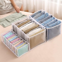 [HH00002155] منظم ملابس 3 قطع شفاف وعملي لترتيب الدولاب والأدراج