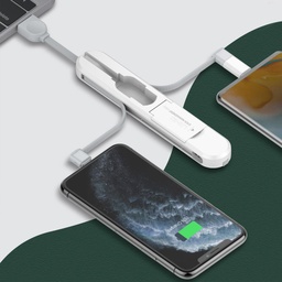 [HH00003709] كابل 3 في 1 للكمبيوتر والايفون والاندرويد سريع الشحن ونقل البيانات