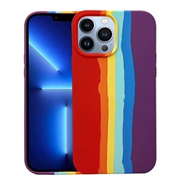 [HH00004980] iPhone 13 Pro Max Silicon Protective Colorful Case