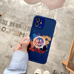 [HH00005015] iPhone 13 Pro Max Silicon Protective Case Metal Camera Frame Cool Smile 