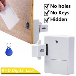 قفل ذكي للأدراج والخزائن السرية بمستشعر للفتح والغلق اوتوماتيك بدون مفاتيح