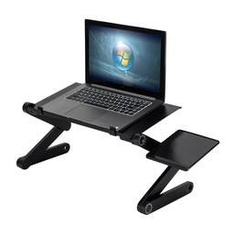 [HH00005345] Laptop Table with Cooling System &amp; Adjustable Leg Height for Work &amp; Study