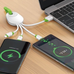 [HH00005468] Triple Fast Charging Cable for Android &amp; iPhone