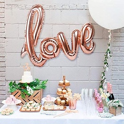 CM 109*66 بالوان مختلفة Love بالون هيليوم