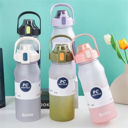 [HH00006292] Enormous Water Bottle With Straw  For Gym 2L