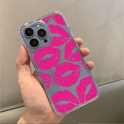 [HH00008127] iPhone 13 Pro  Transparent Protective Plastic Lips Design