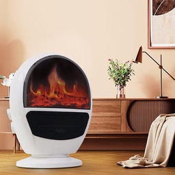 [HH00008695] دفاية كهربائية محمولة 1500 واط ب 3 درجات حرارة قابلة للتعديل للتغلب علي برد الشتاء للمنزل